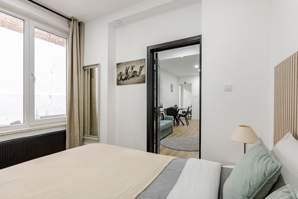 Cosy Appartement Met Tuin In Centrum Antwerpen Gratis Parking Free Parking! Ngoại thất bức ảnh