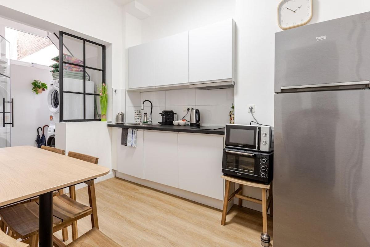 Cosy Appartement Met Tuin In Centrum Antwerpen Gratis Parking Free Parking! Ngoại thất bức ảnh